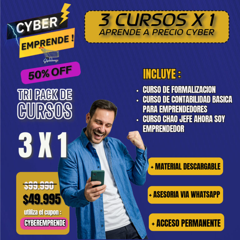 TriPack de Cursos para Emprendedores