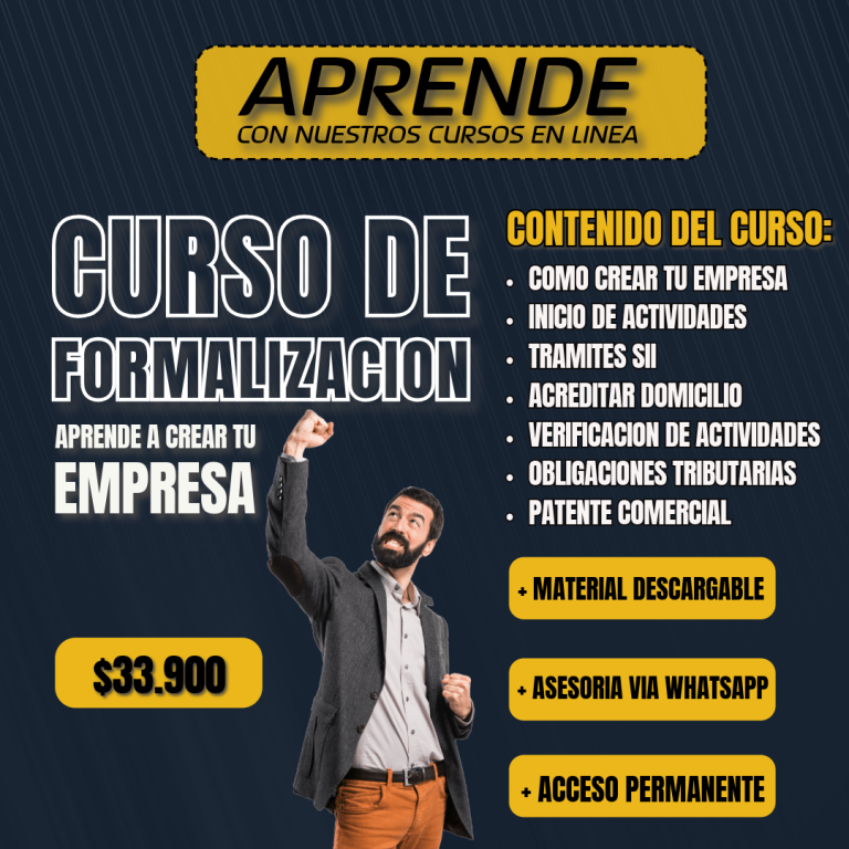 Curso de Formalizacion para Emprendedores